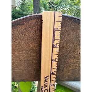 Set of 2 wicker wall shelves sconces plant holders display jute wood pair hang